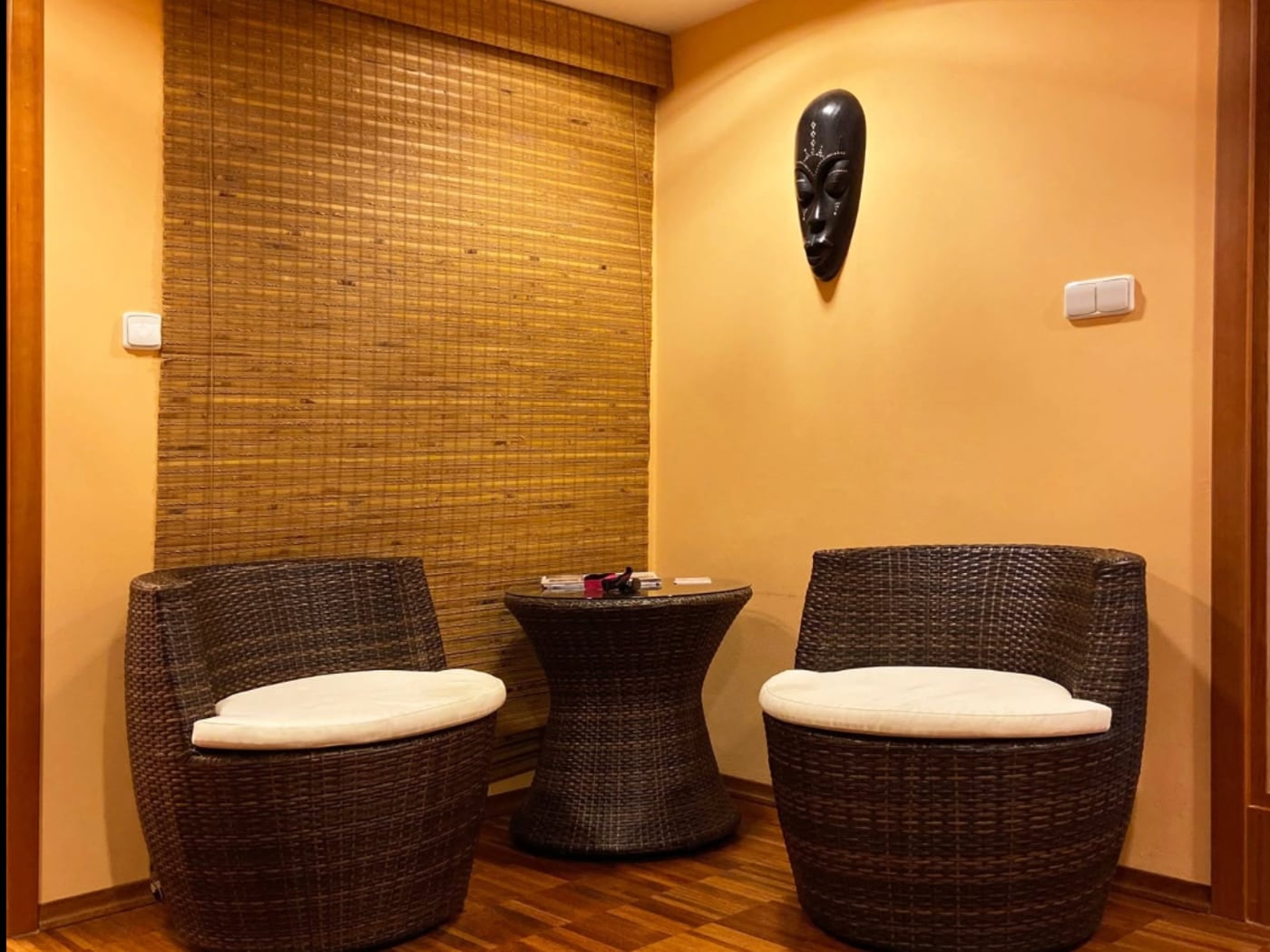 Relaxační koutek salonu Hotel Vista v Brně